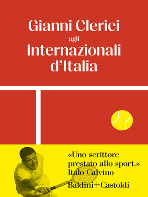 cover image of Gianni Clerici agli Internazionali d'Italia